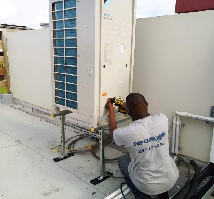 Installation système de climatisation La Réunion